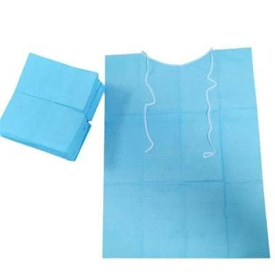 Consumables Dental Products Disposable Waterproof Dental Bib with Tie
