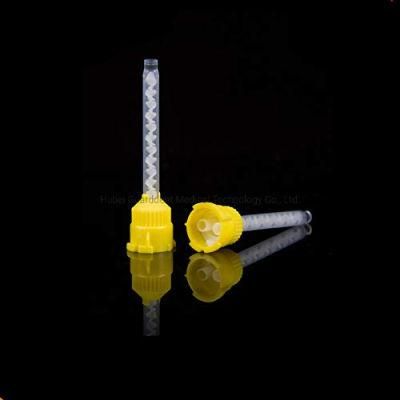 Mixing Tips Dental Yellow Impression Mixer Nozzle for Dental Consumables