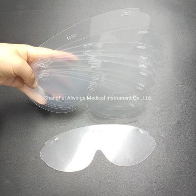 Dental Consumable Transparent Shield with Black Frame for Dentist Eyes Protection