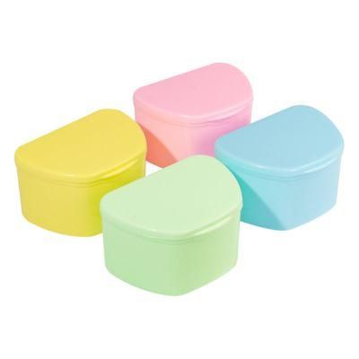 Factory Supplier Trapezoidal Shape Denture Case Denture Case Container