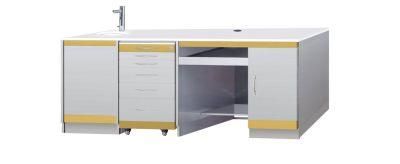 Trolley Mobile Stainless Steel Medical Dental Clinic Furniture Cabinet