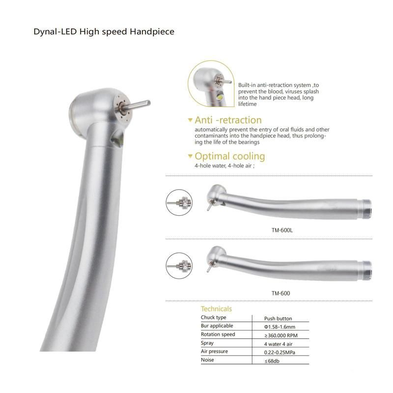 High-Quality High Speed Handpiece, Dental Handpieces