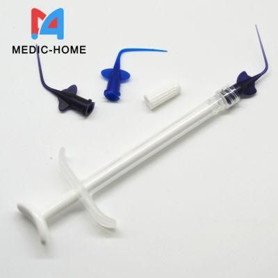 Disposable 1cc Dental Root Cannal Irrigation Syringe