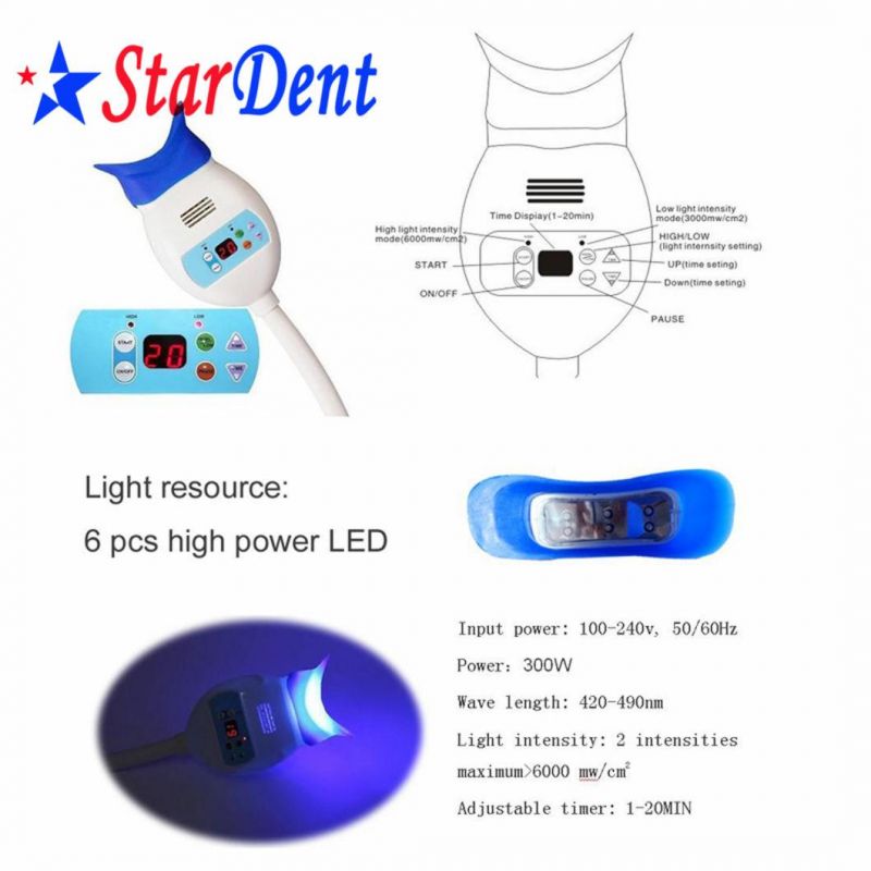 Dental Teeth Whitening Machine of Lab Hosptial Medical Surgical Diagnostic Clinic Dentist Equipment