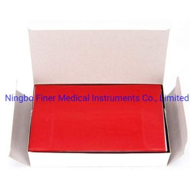 Orthodontic Red Lab Dental Modelling Base Plate Sheet Wax