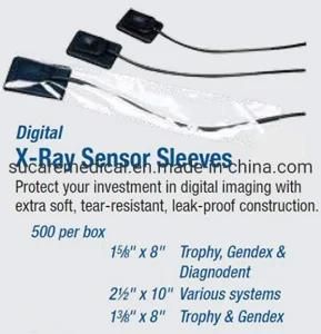 Disposable PE Protector Dental Digital X-ray Sensor Sleeve 1-3/8&quot;X8&quot; Box of 500