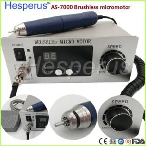 70, 000rpm Powerful Brushless Stone Polisher Dental Micromotor for Laboratory Hesperus