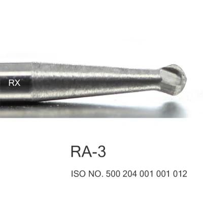 Carbide Dental Bur Round Shape (Ball) Tungsten Dental Drill RA-3