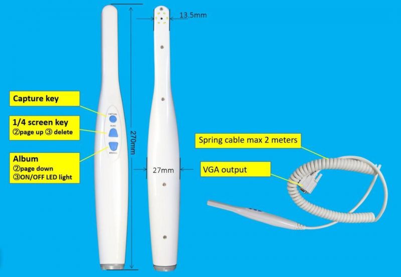 Scan Qr Code to Share Pictures Intraoral Camera