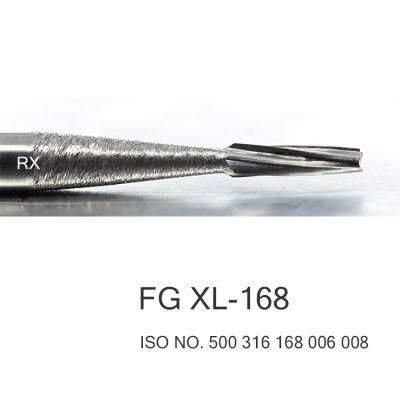 High Speed Carbide Bur Dental 25mm Shank Drill FG XL-168