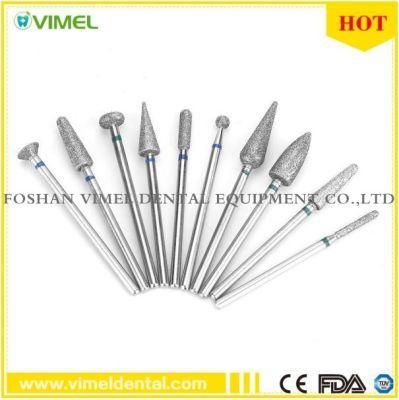 Diamond Polishing Grinding Drill Grinder Bits Rotary Tool Dental Burs