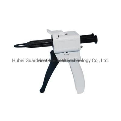 Hot Selling 50ml 1: 1 and 2: 1 Dispenser Gun for Adhesive Dental Impression Material