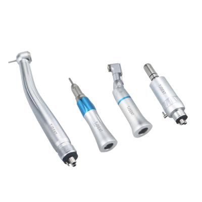 1 PCS High Speed Handpiece, 1 Contra Angle, Straight Handpiece and Air Motor Dental Handpiece