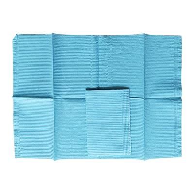 Best Wholesale Blue Tissue Paper +PE Film Waterproof Patient Bib
