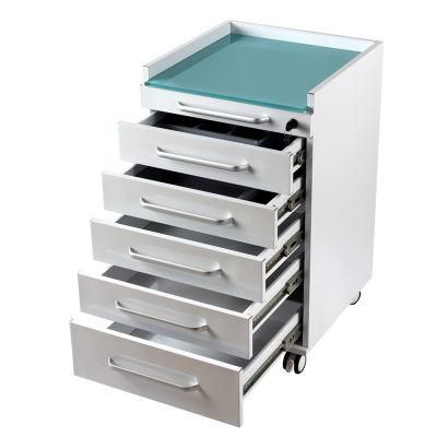 Portable Medical Furniture 5 Drawer Dental Cabinet