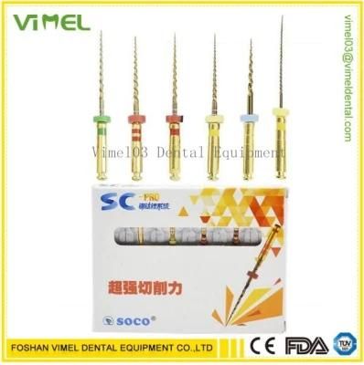 Dental Material Niti Root Canal File Engine Endodontic Files