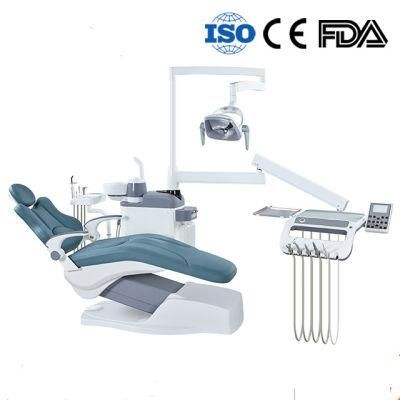 CE Certificate High Quality Dental Chair Fashionable with LED Operating Light