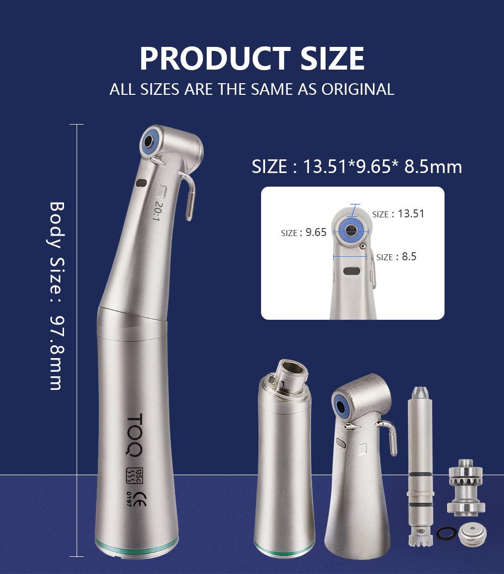 Best Selling Dental Handpiece Detachable 20: 1 Implant Fiber Optic Contra Angle