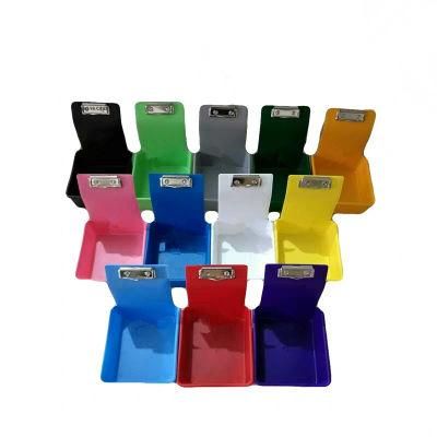 Color-Coded Stacking Guides Plastic Colorful Work Pans Dental Work Box to Hold Dental Instrument and Teeth Models in Lab
