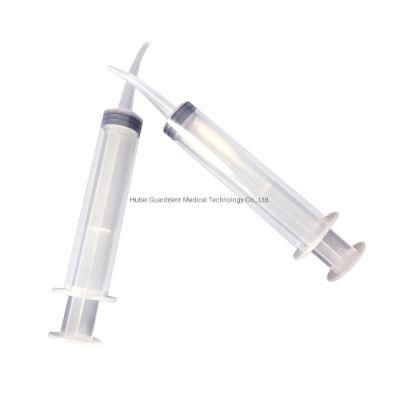 Medical Supplies Dental Irrigation Syringe 12cc Injection Syringe Disposable Dental Syringe Curve Needle with Grad