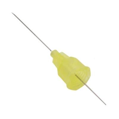 SUS304 Dental Endo Irrigation Needle Grey, Orange, Yellow Single Packed