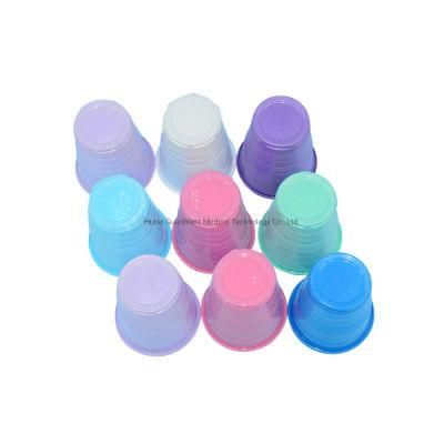 Manufacturer Colorful Disposable Plastic Dental Cup 5oz PP Disposable Cup for Dental or Home or Office