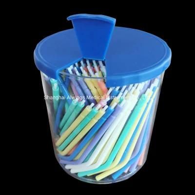 Box Packing Disposable Plastic Air/Water Syringe Tips Mixed Colors