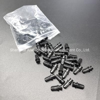 Plastic Caps Bakc for Medical Disposable Syringes