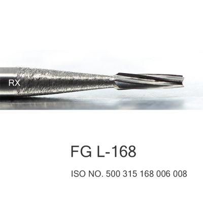 High Speed Carbide Bur 21mm Shank Dental Unit FG L-168
