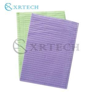 Dentist Disposable Paper Dental Apron Bibs for Protective