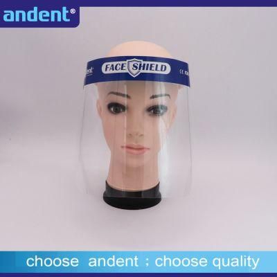 Disposable Andent Face Protection High Quality Pet Plastic Face Mask Shield with CE FDA