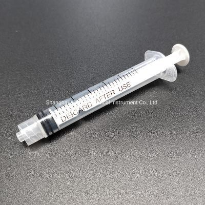 Dental and Medical Disposable Syringe Luer Lock Slip