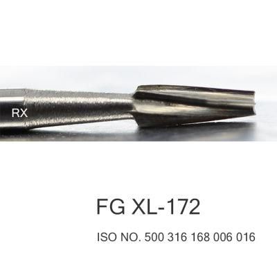Surgical Burs Dental Lab Drill for High Speed Handpiece 25mm Shank FG XL-172