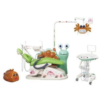 Clinic Electric Kids Dental Chair Unit with LED Light for Adult/Children