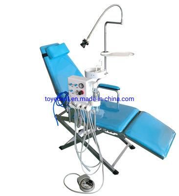 Luxury Type Folding Dental Chair Medical Portable Dental Unit
