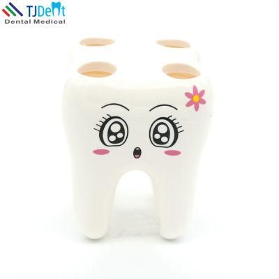 Dental Clinic Gift Qute Tooth Shape Toothbrush Placing Holder