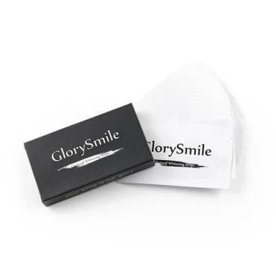 Convenient Charcoal Non-Peroxide Black Teeth Whitening Strips