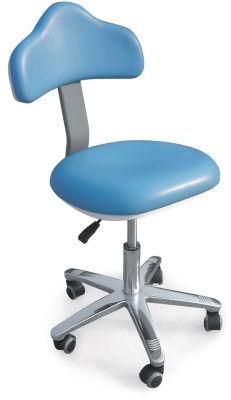 Big Backrest Dentist Stool with Adjust Seat Tilt for Dental Unit