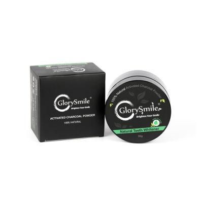 Glorysmile 30g Mint Rose Lemon Flavor Charcoal Teeth Whitening Powder Wholesale