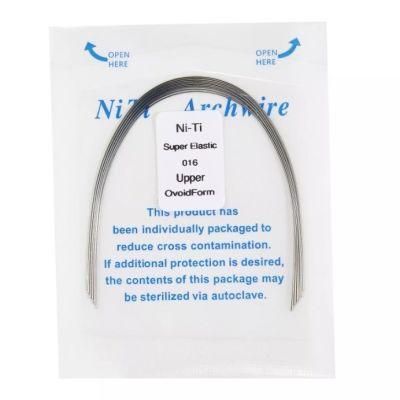 Orthodontic Teeth Material Thermal Active Niti Archwires Orthodontic Arch Wire
