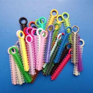 Dental Ligature Ties Orthodontic Elastic Rubber for Dentist Used