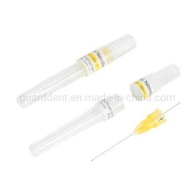 CE&ISO Disposable Sterile Anesthetic Dental Needle for Anesthetic Injection in Dental Treatment with Size 27g 30g