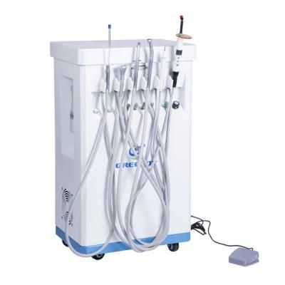Mobile Dental Unit with Self-Contained Dental Compressor