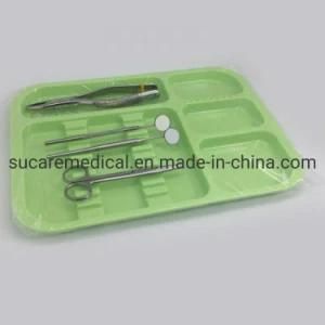 Disposable 10.5X14 Inch Transparent Plastic Dental Tray Sleeves