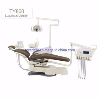 China Luxurious Electric Dental Chair with Humanized and Stylish Design
