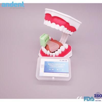 China Dental Autoclavable Mouth Prop with Tongue Guard