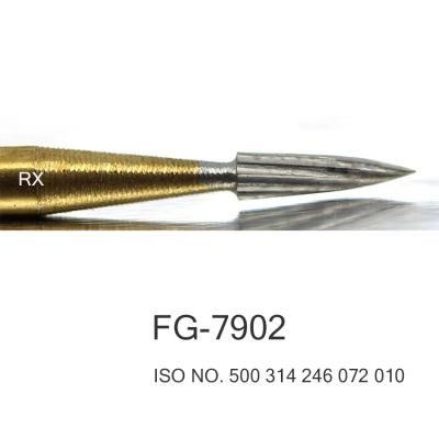 Finishing Carbide Burs Dental Drill for High Speed Handpiece FG-7902