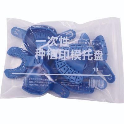 China High Quality Disposable Impression Trays with Rim Lock