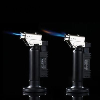Plastic Body Flame Gun Torch Professional Butane Jet Flame Dental Welding Torch Lighters