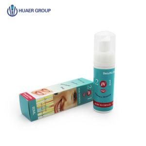 2 Functions in 1 Bottle Teeth Whitening and Cleaning Foam Toothpaste